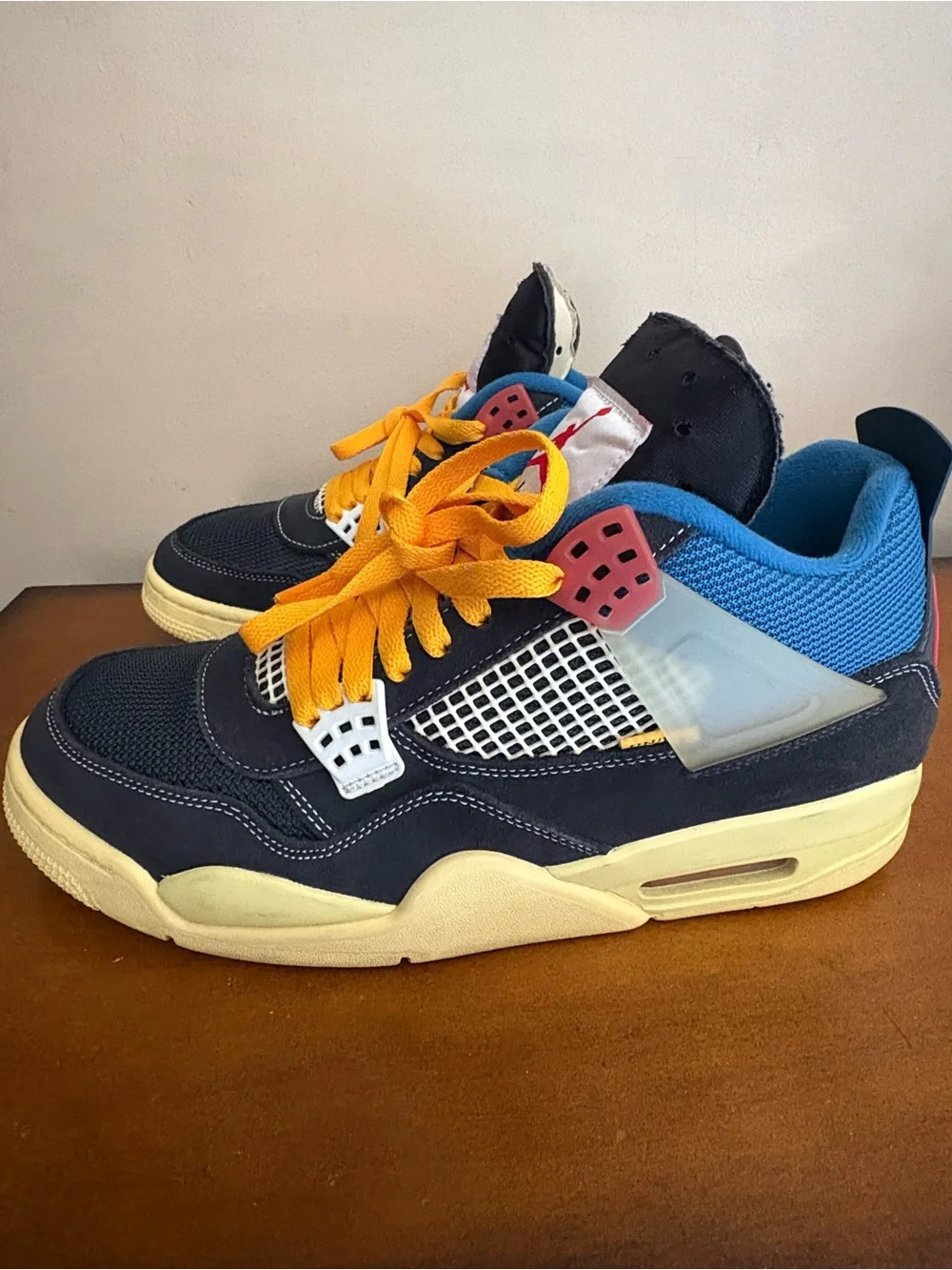 Air Jordan 4 Retro SP × Union LA (2020) minimal wear/replacement box